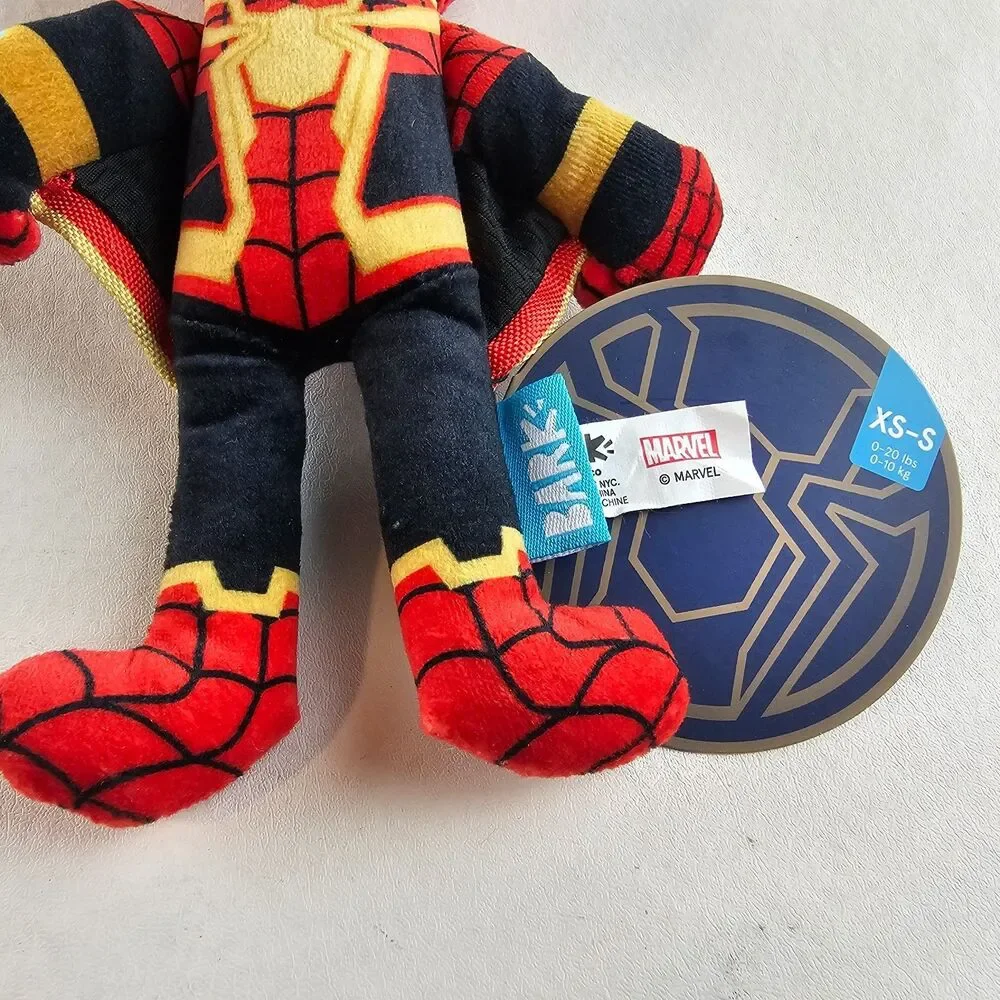 BarkBox Marvel Spider-Man No Way Home Dog Toy Plush XS-S Small Dog New With Tags